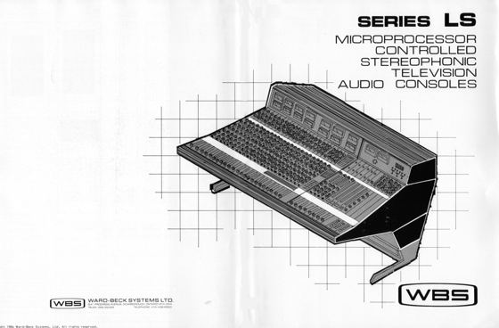 Series LS: microprocessor-controlled stereophonic television audio consoles