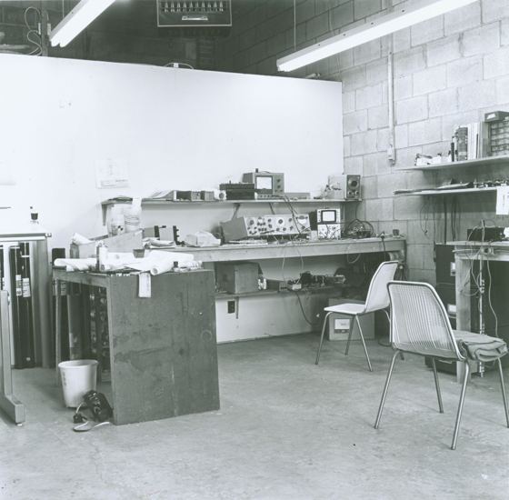 Rodger Beck's bench lab