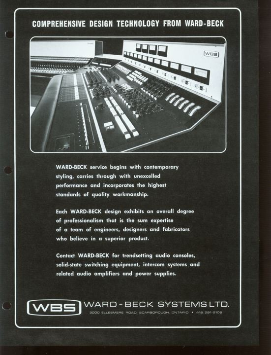 Comprehensive design technology from Ward-Beck